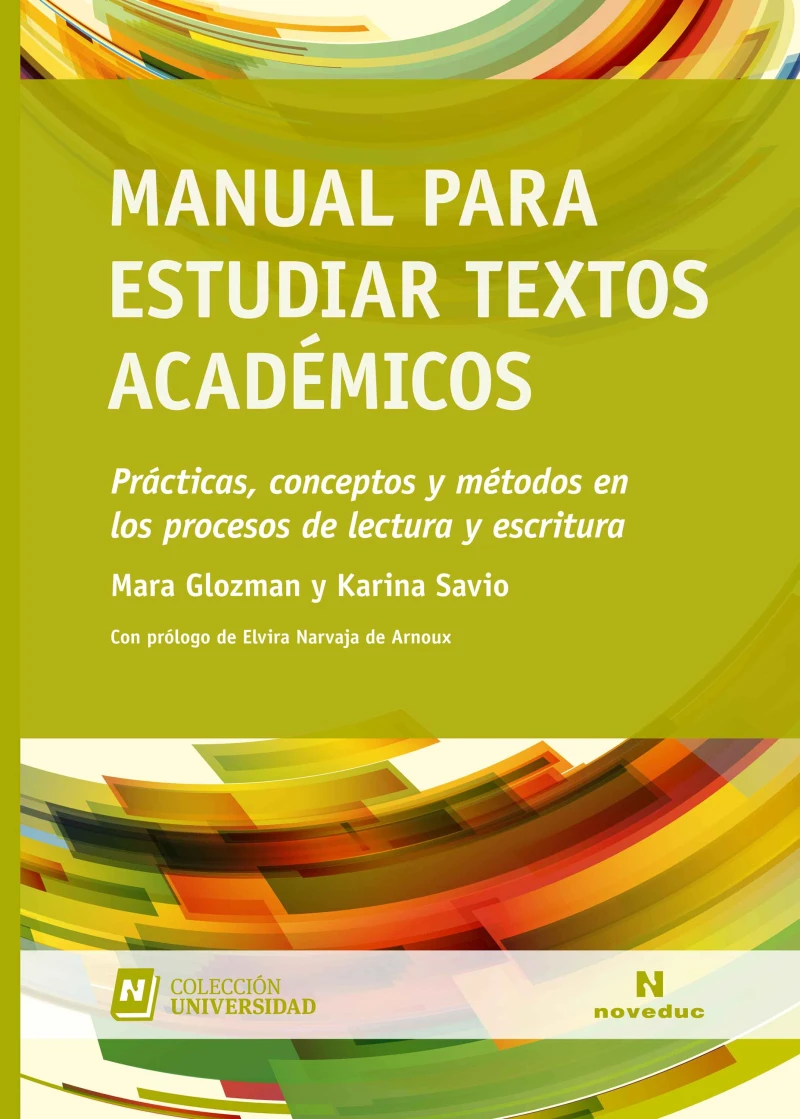 Portada: Manual para estudiar textos académicos