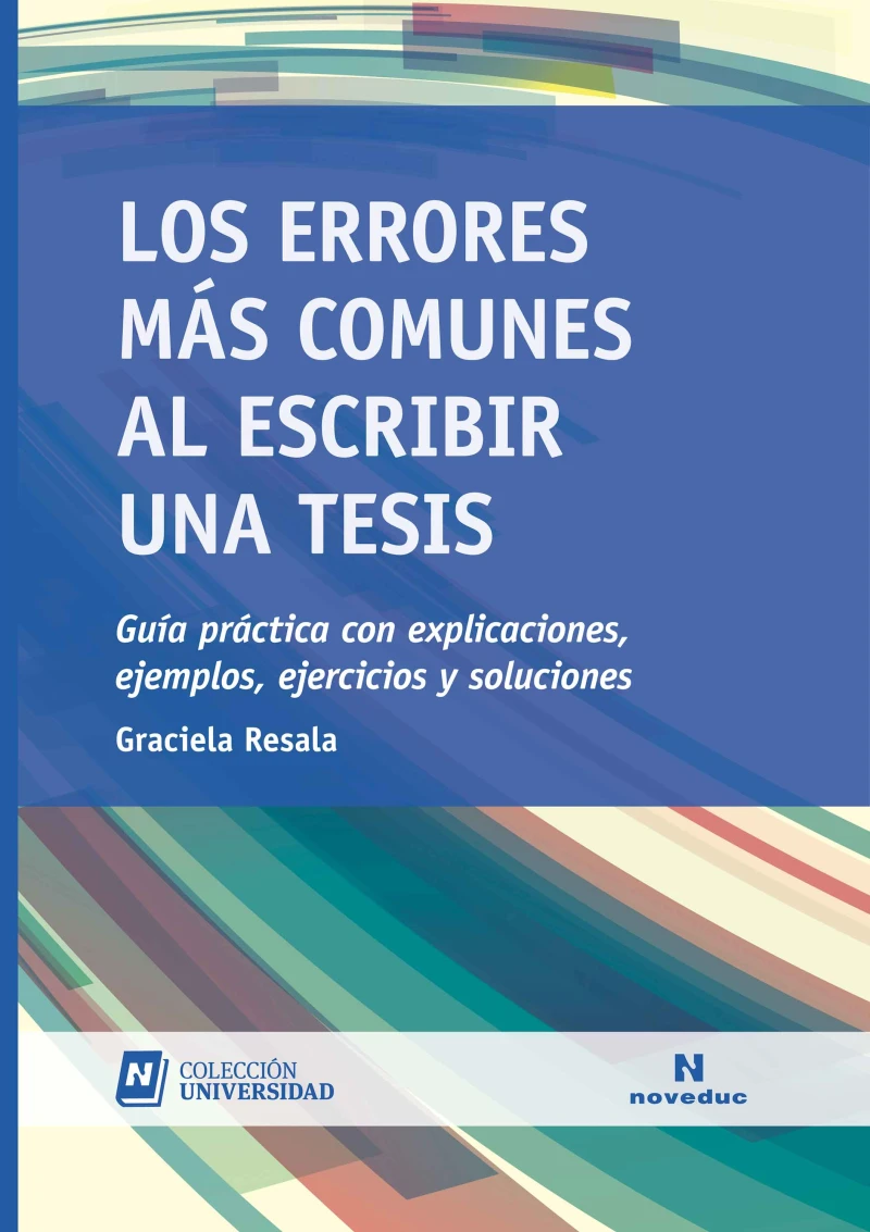 Portada: Los errores más comunes al escribir una tesis