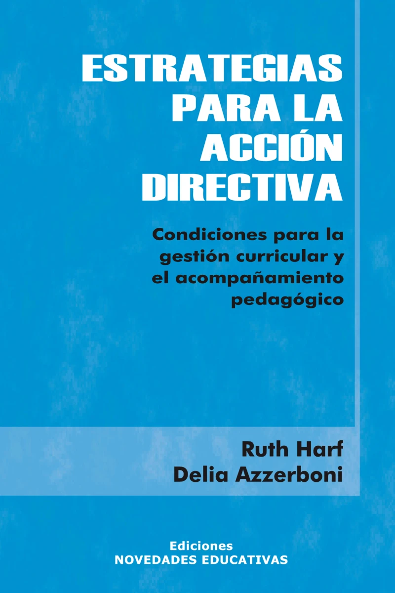 Portada: Estrategias para la acción directiva