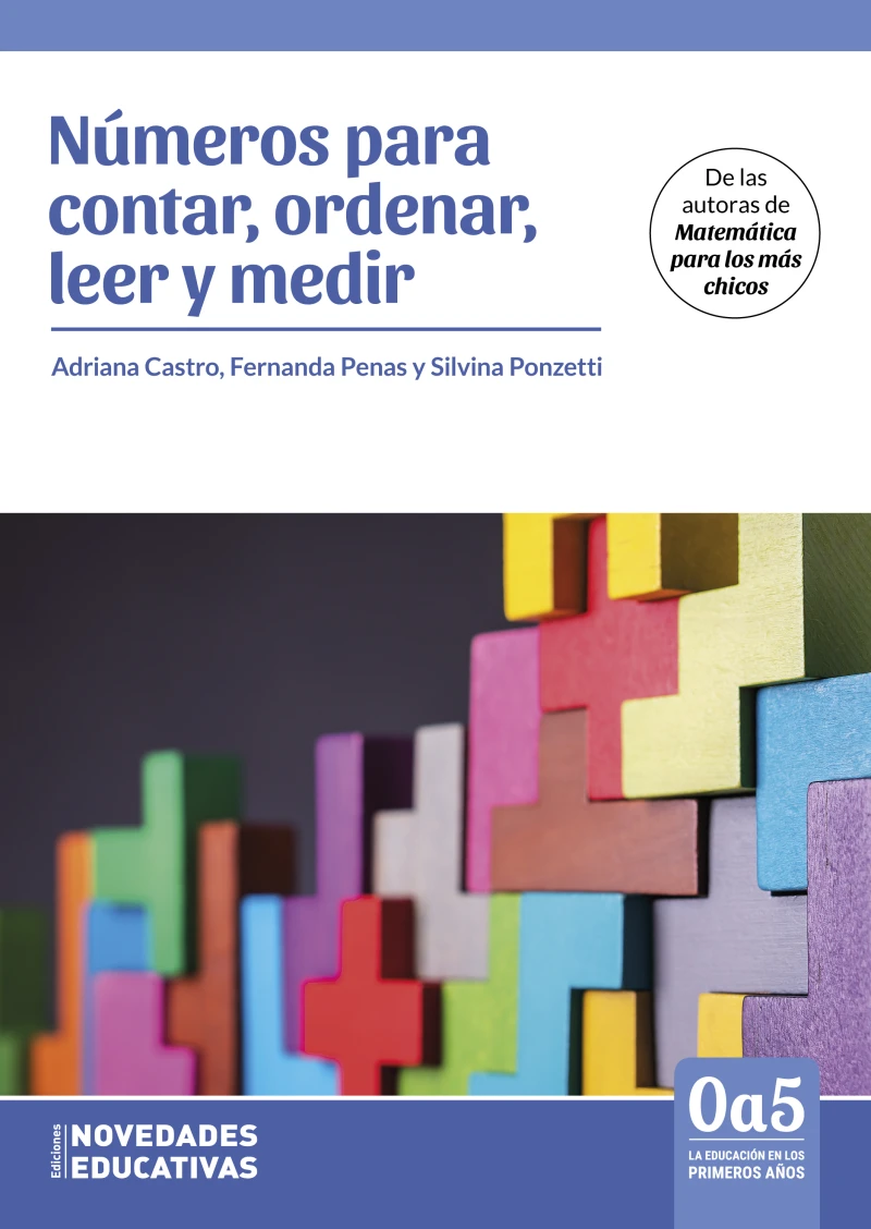 Portada: Números para contar, ordenar, leer y medir