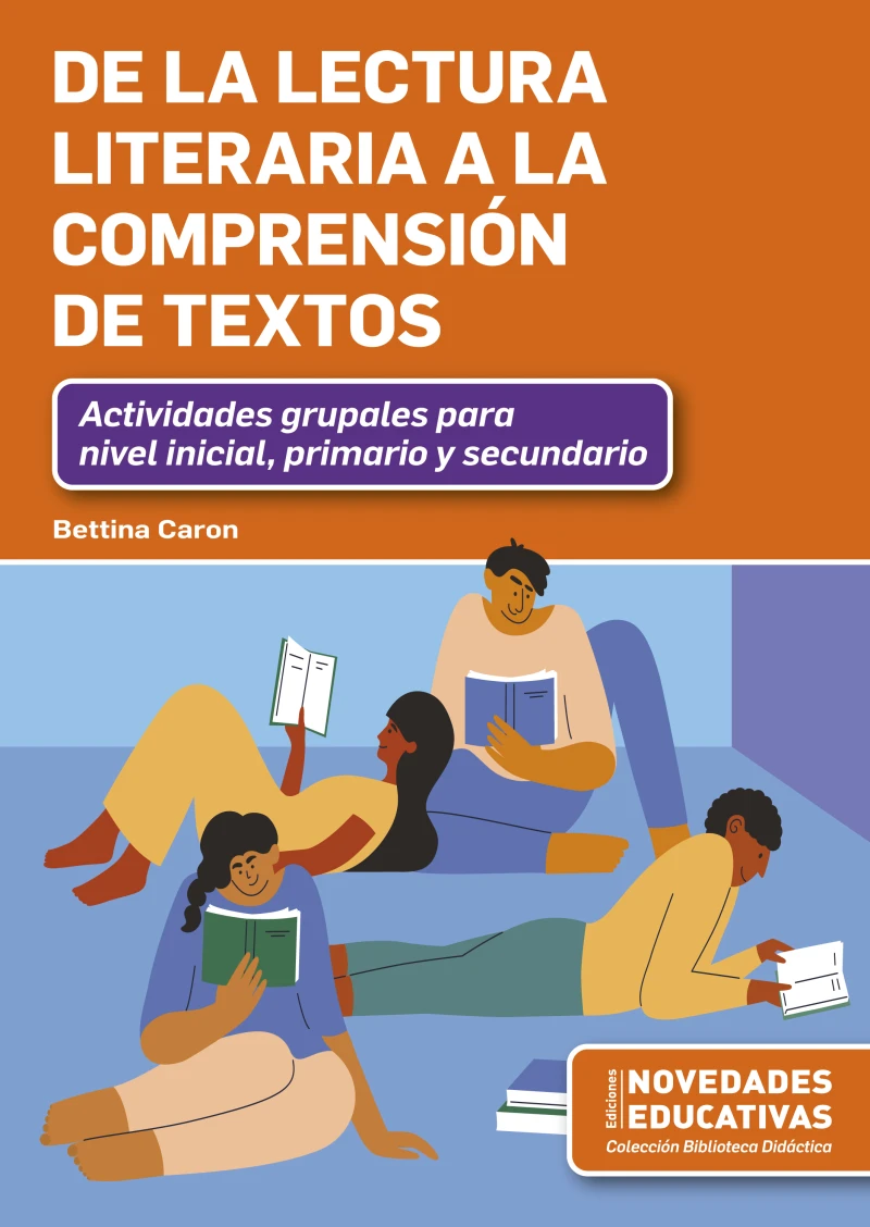 Portada: De la lectura literaria a la comprensión de textos