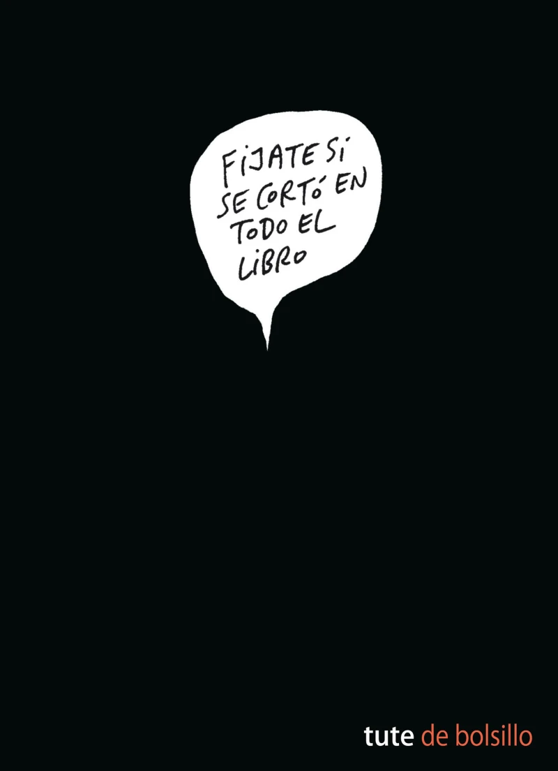 Portada: Tute de bolsillo