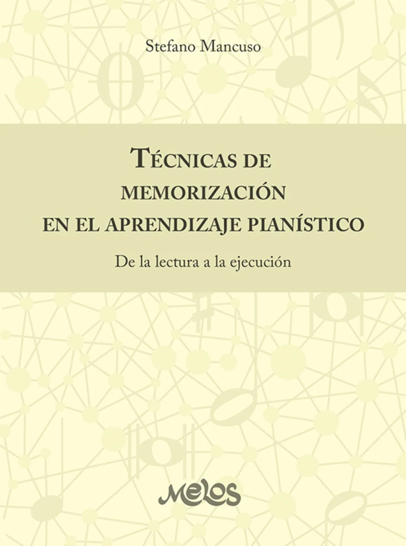 Portada: Técnicas de memorización en el aprendizaje pianístico