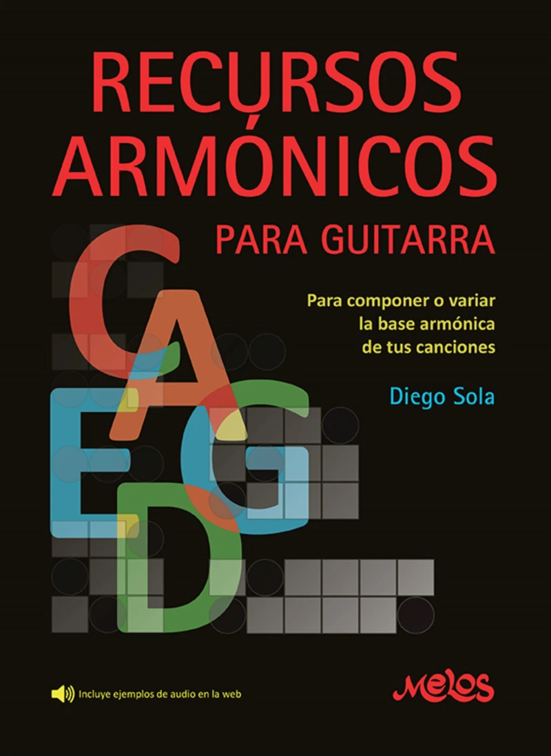Portada: Recursos armónicos para guitarra