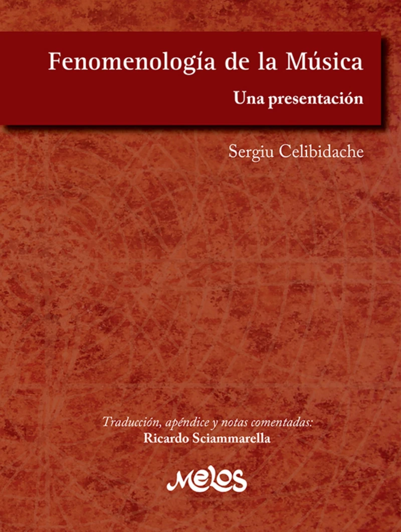Portada: Fenomenología de la Música