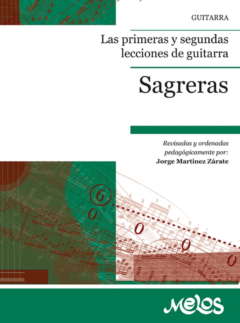 Portada: Las primeras y segundas lecciones de guitarra