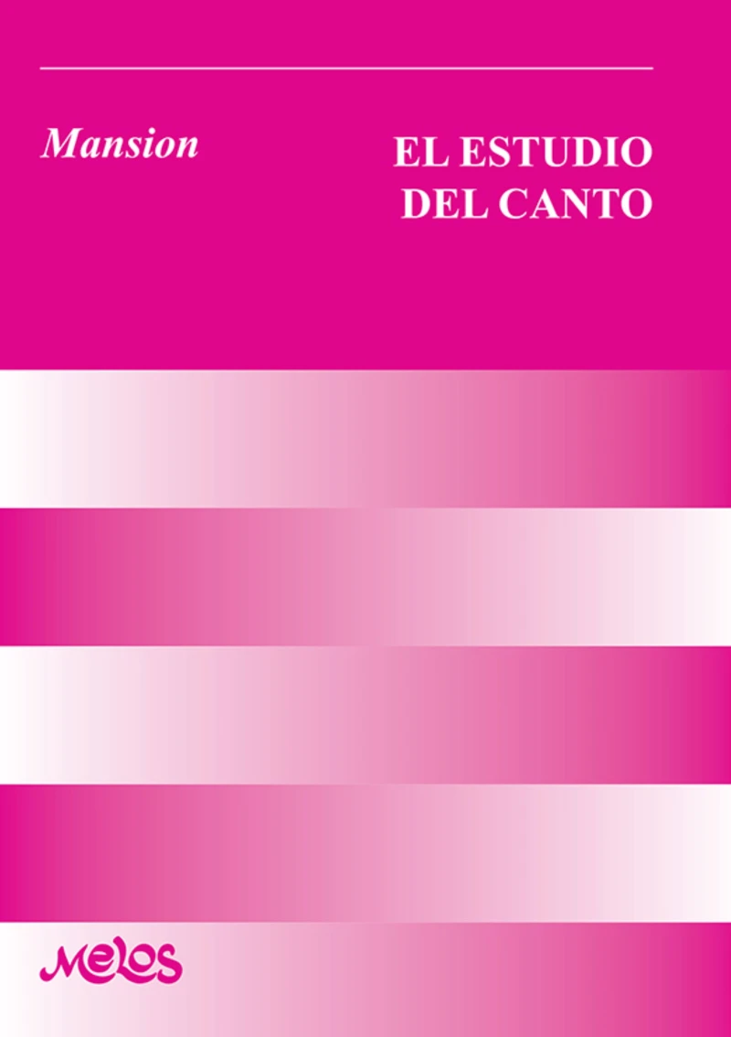 Portada: El estudio del canto