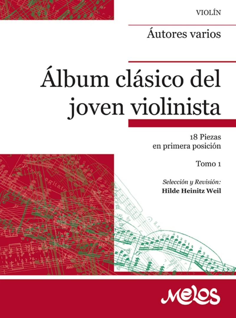 Portada: Álbum clásico del joven violinista