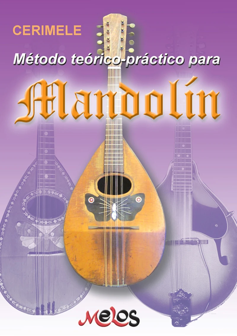 Portada: Método teórico-práctico para mandolín