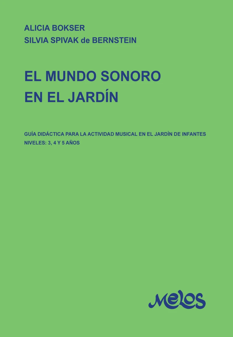 Portada: El mundo sonoro del jardín