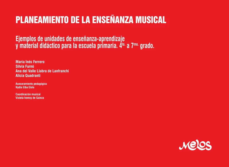Portada: Planeamiento de la enseñanza musical