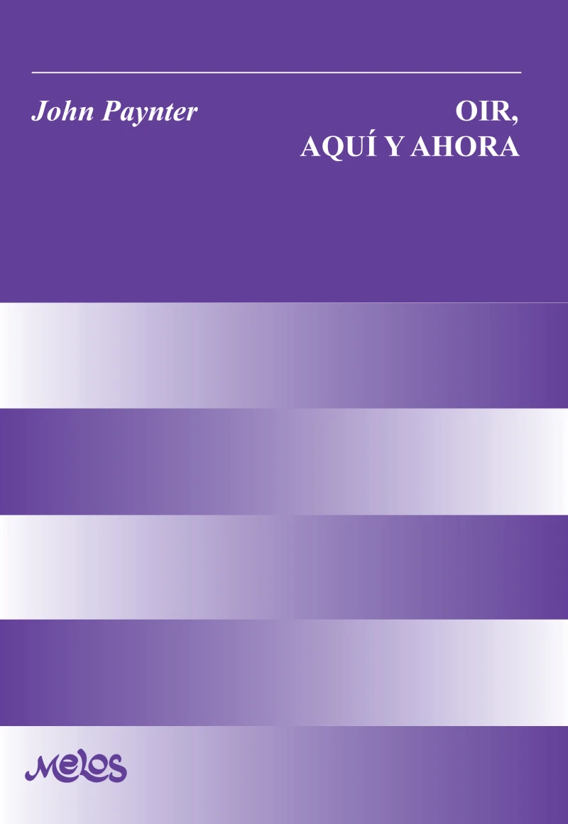 Portada: Oir, aquí y ahora