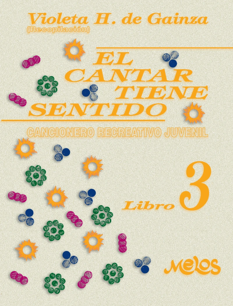 Portada: El cantar tiene sentido