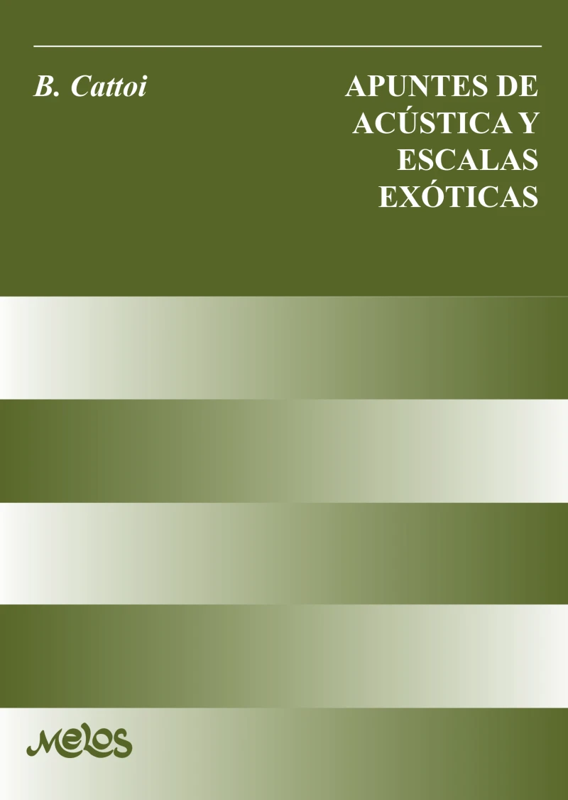 Portada: Apuntes de acústica y escalas exóticas