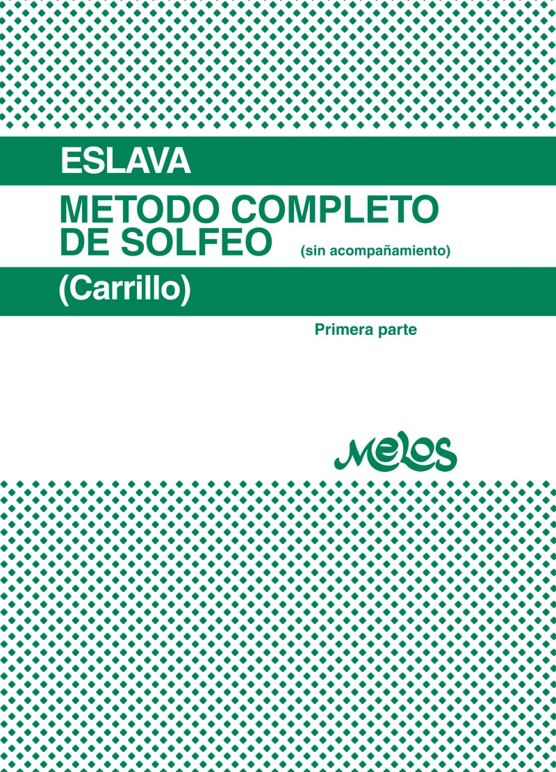 Portada: Método completo de solfeo