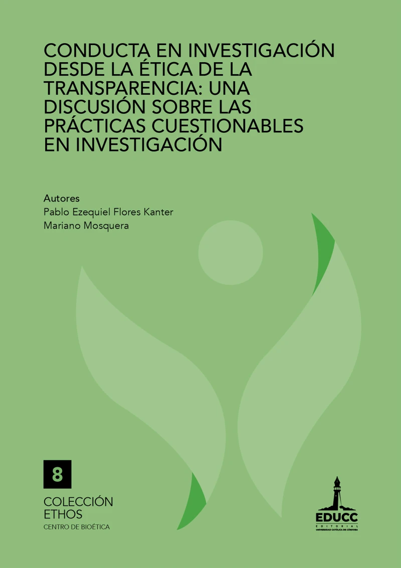 Portada: Conducta en investigación desde la ética de la transparencia