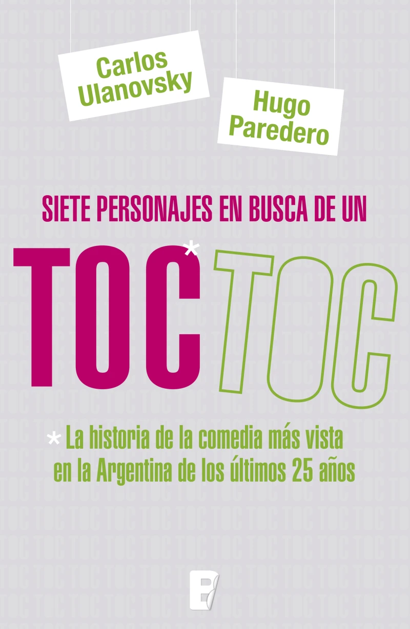 Portada: Siete personajes en busca de un Toc Toc