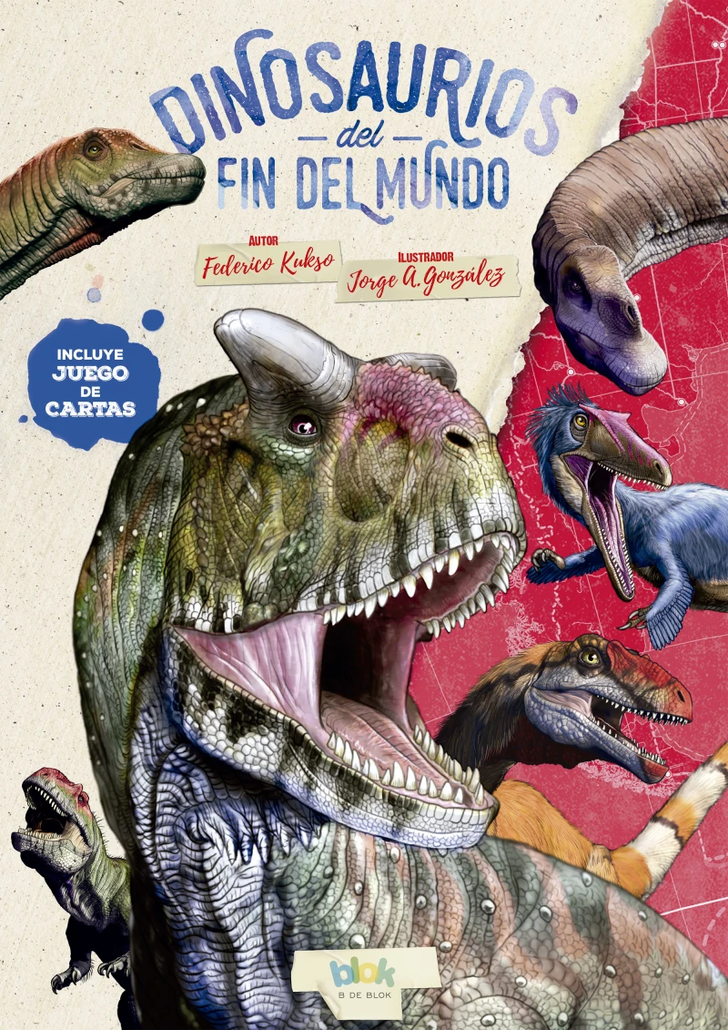 Portada: Dinosaurios del fin del mundo