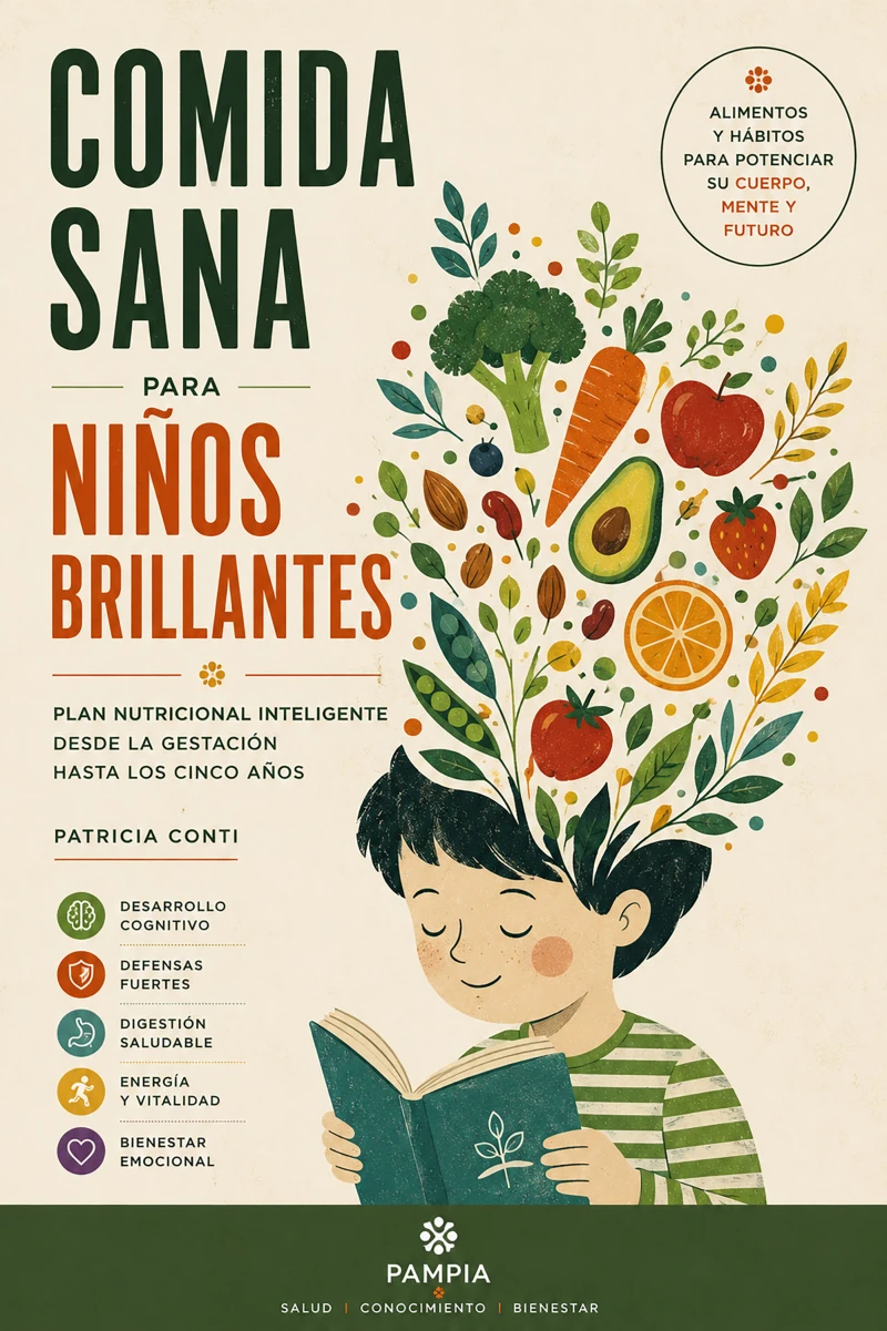 Portada: Comida sana para niños brillantes