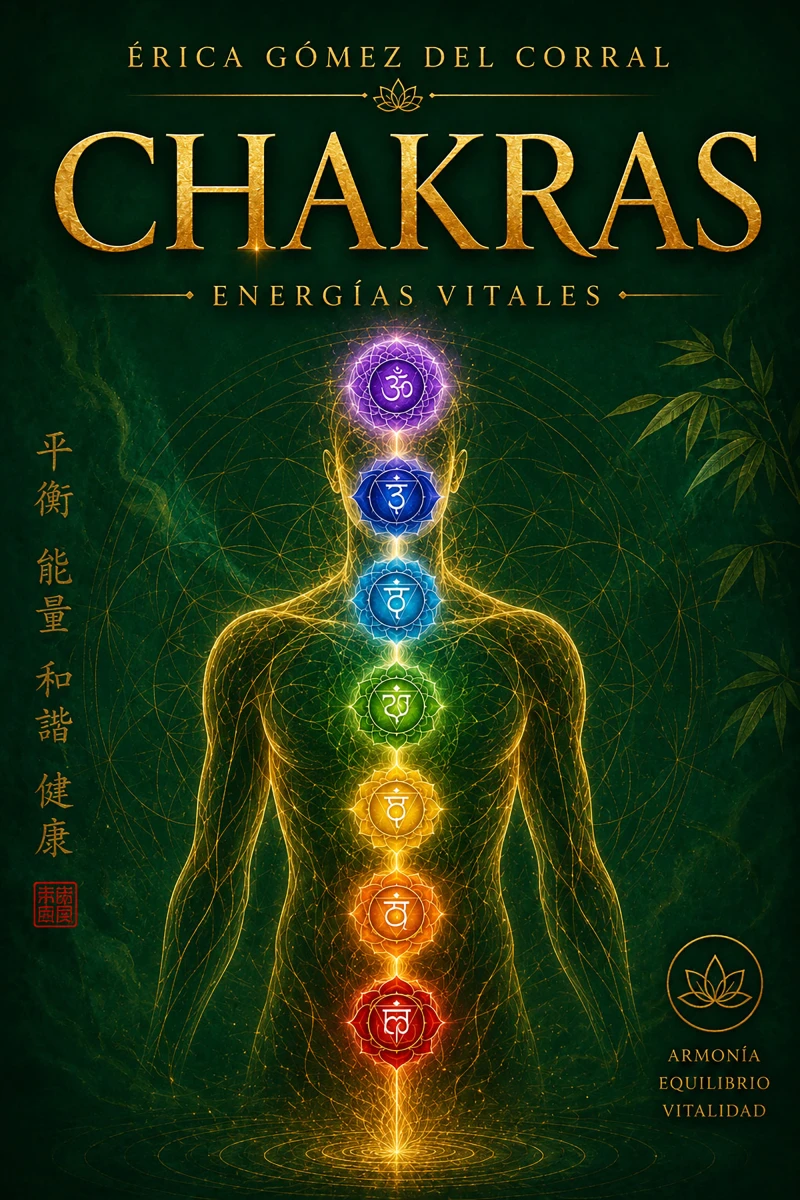 Portada: Chakras. Energías vitales