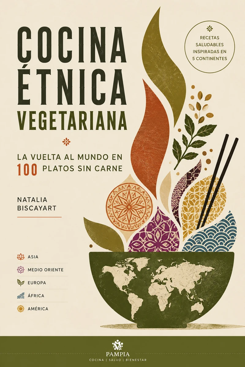 Portada: Cocina étnica vegetariana