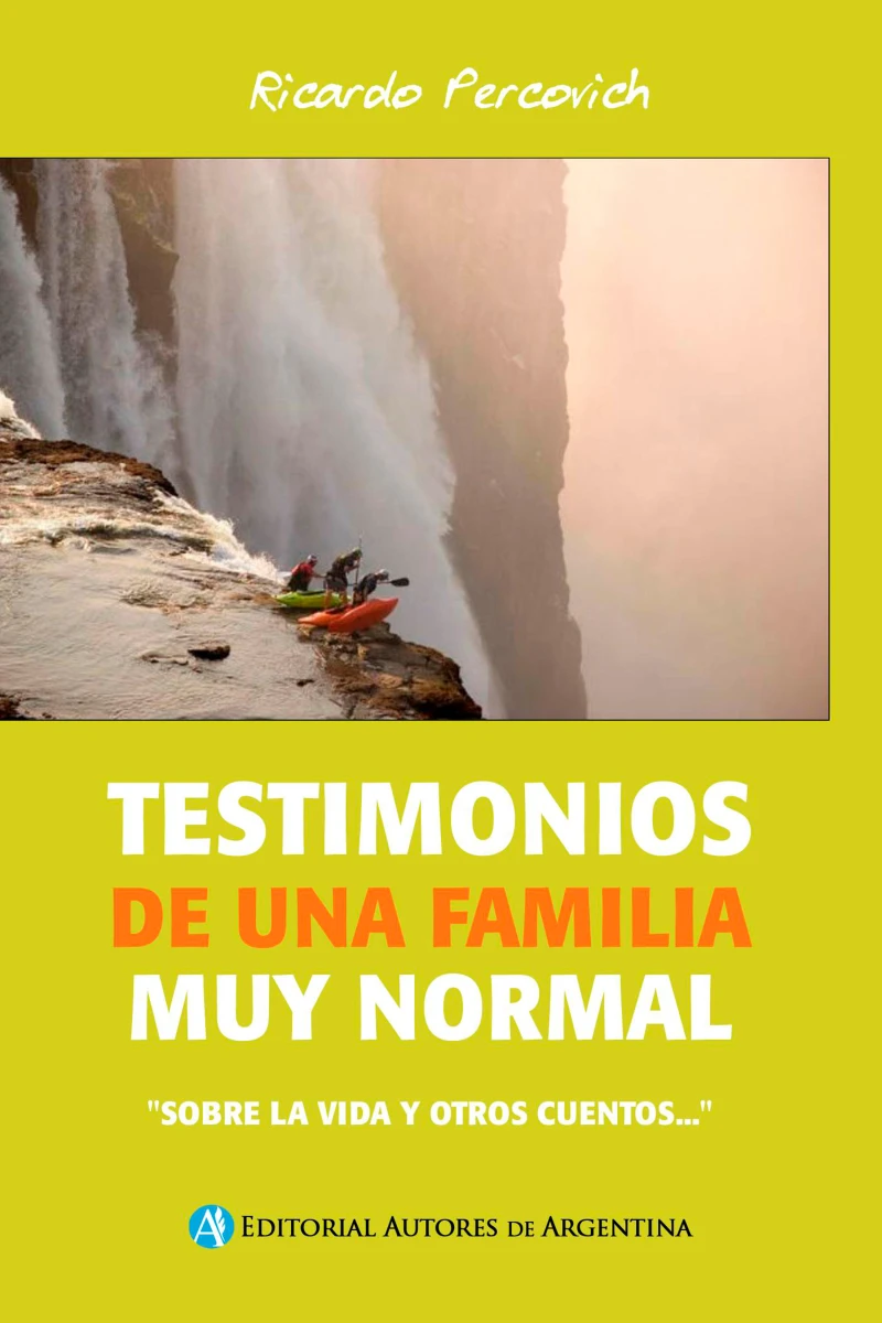 Portada: Testimonios de una familia muy normal