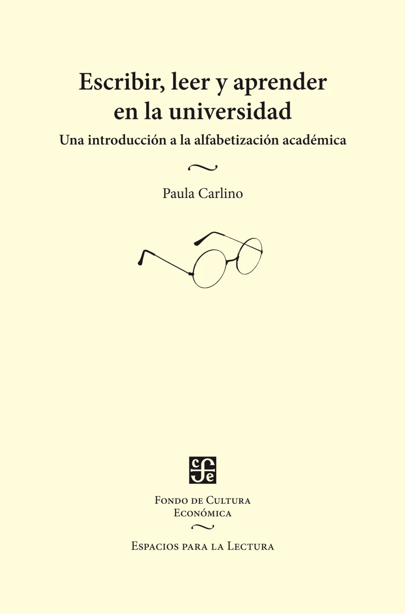 Portada: Escribir, leer y aprender en la universidad