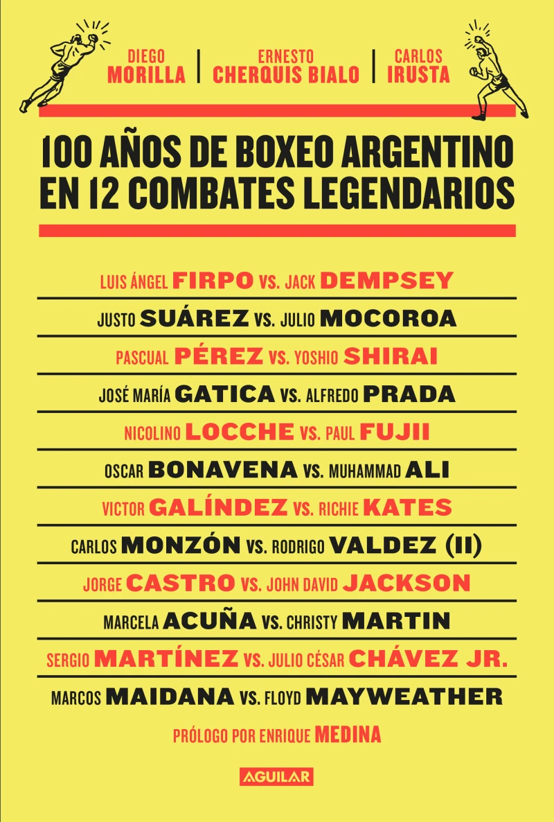 Portada: 100 años de boxeo argentino en 12 combates legendarios