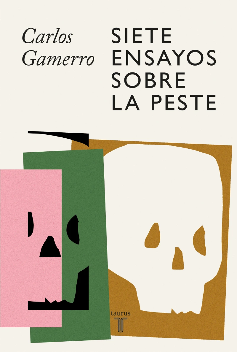 Portada: Siete ensayos sobre la peste