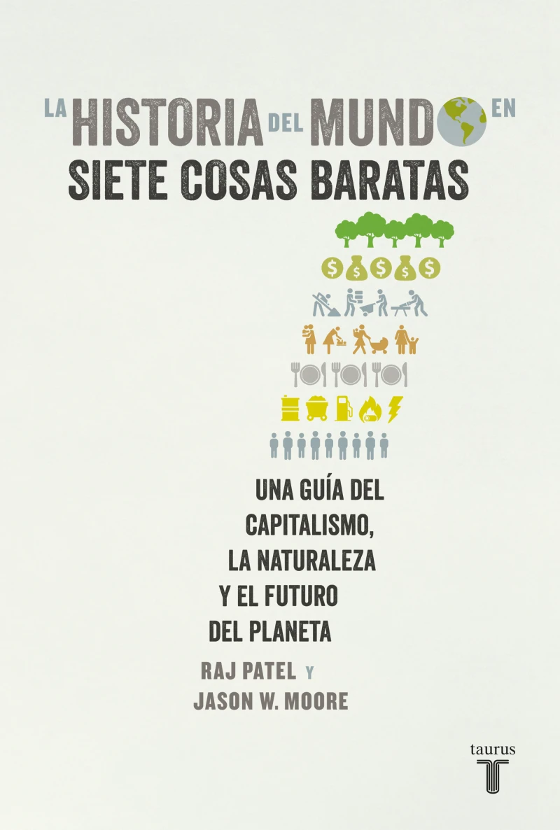 Portada: La historia del mundo en siete cosas baratas