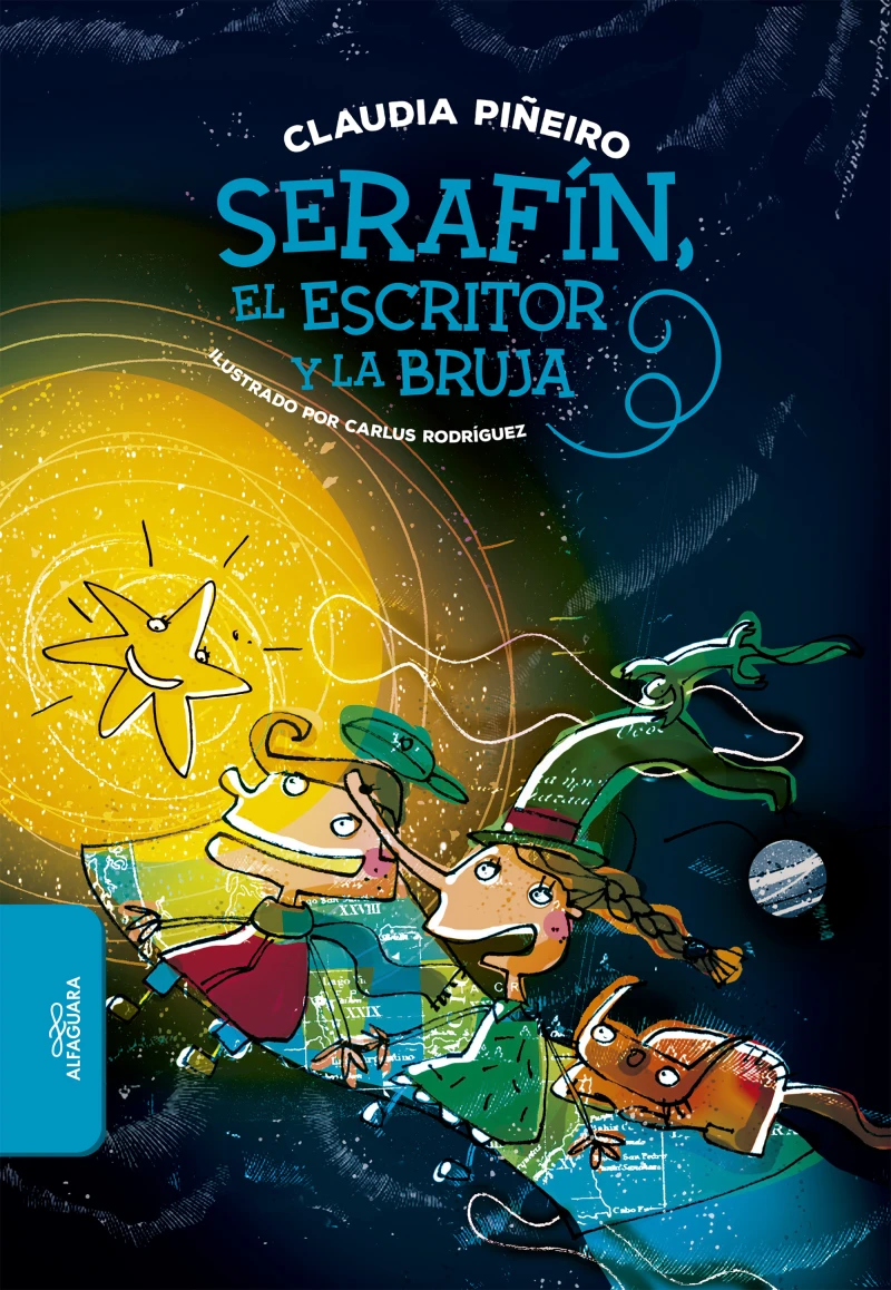 Portada: Serafín, el escritor y la bruja