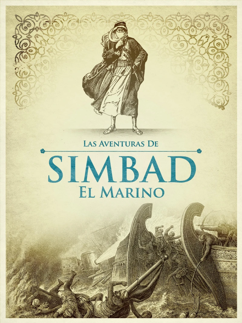 Portada: Las aventuras de Simbad el Marino