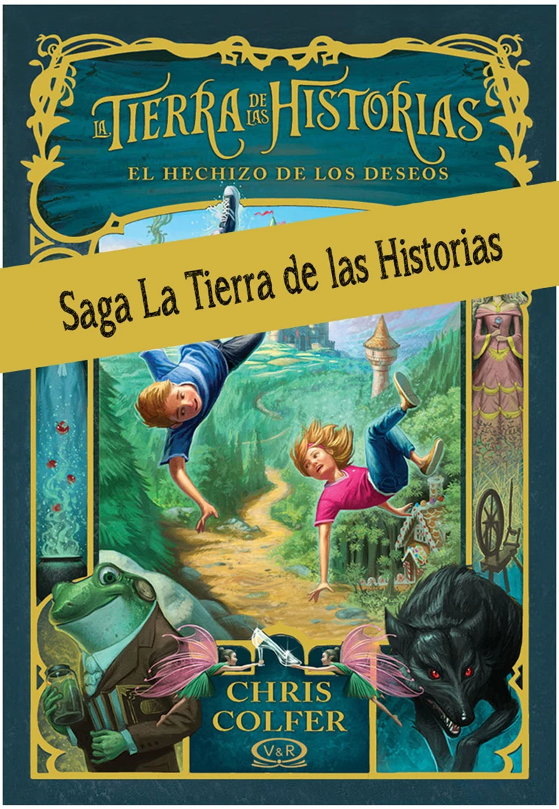 Portada: Saga La Tierra de las Historias