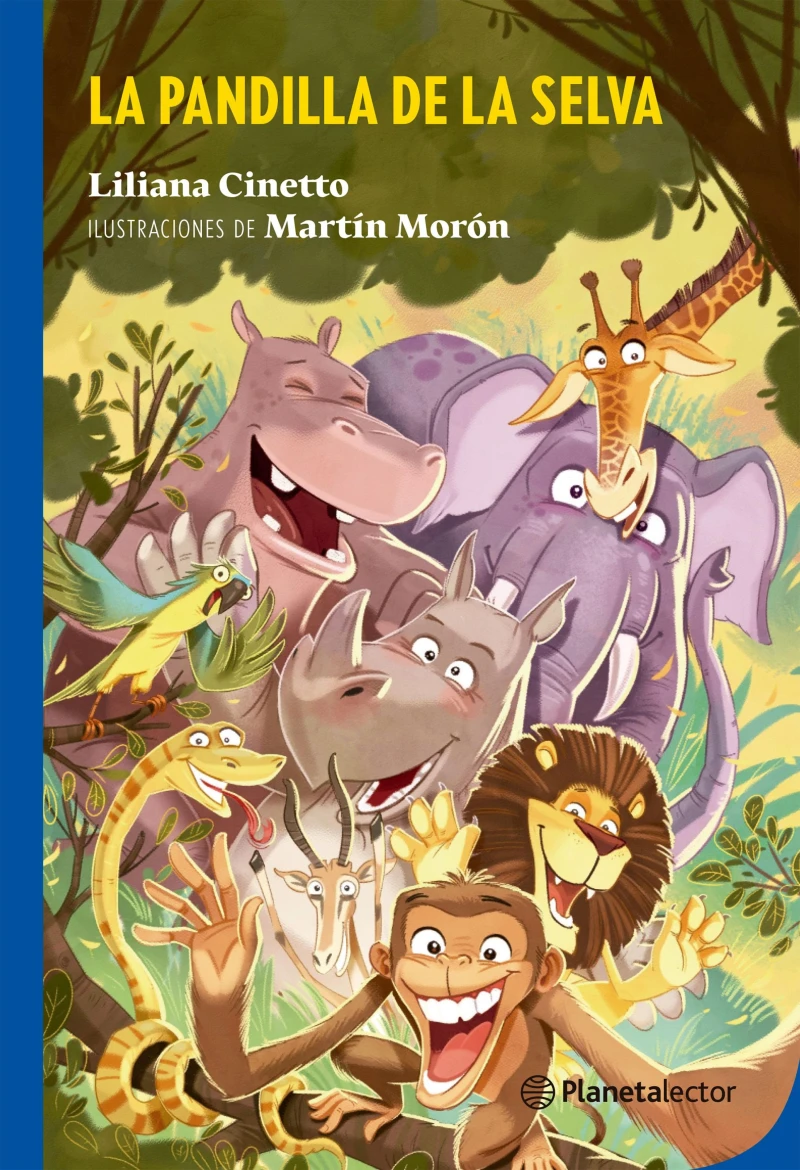 Portada: La pandilla de la selva