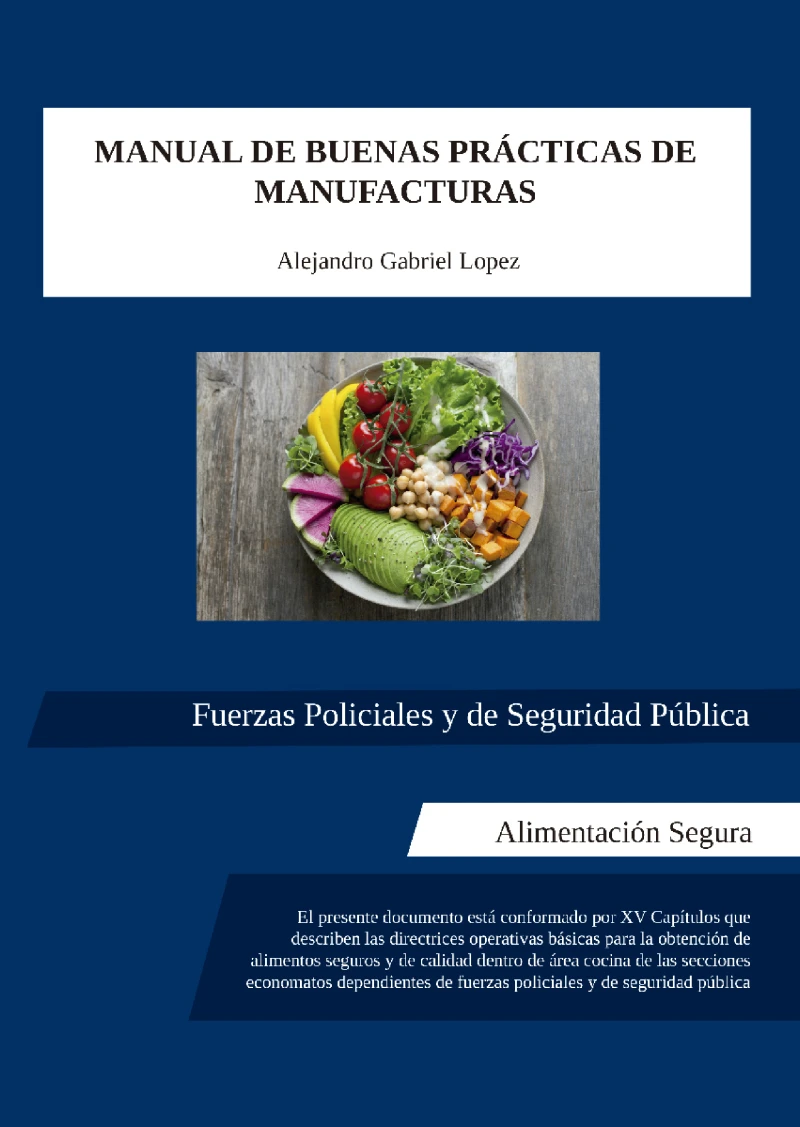 Portada: Manual de buenas prácticas de manufacturas
