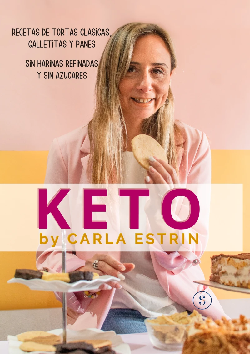 Portada: Keto. Recetas de tortas clásicas, galletitas y panes