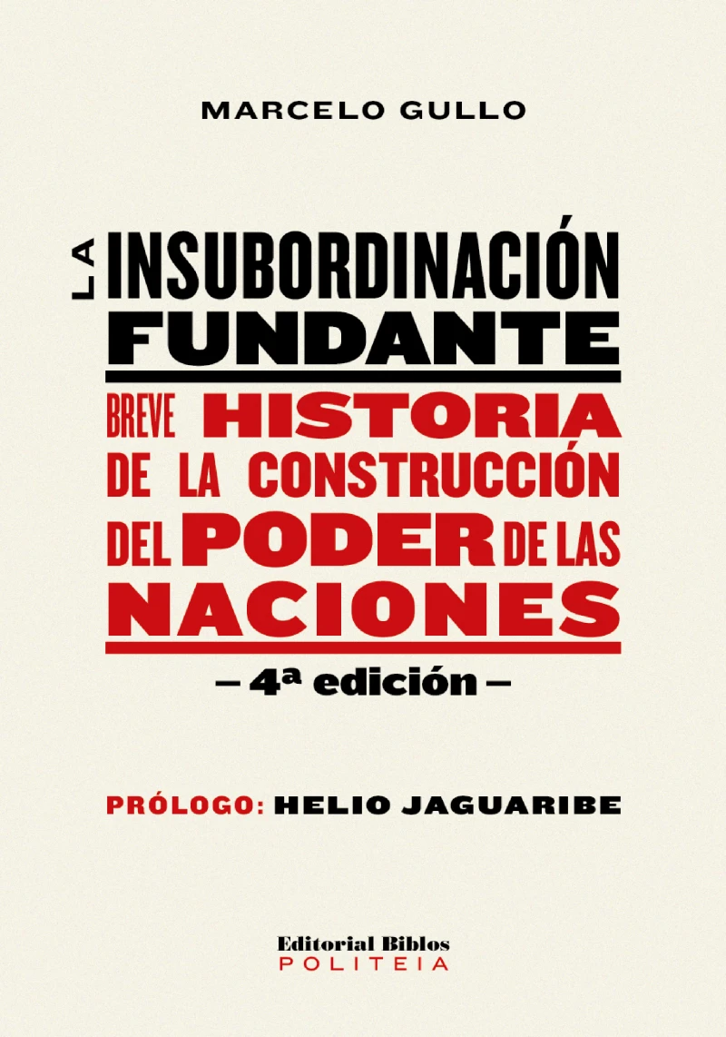 Portada: La insubordinación fundante