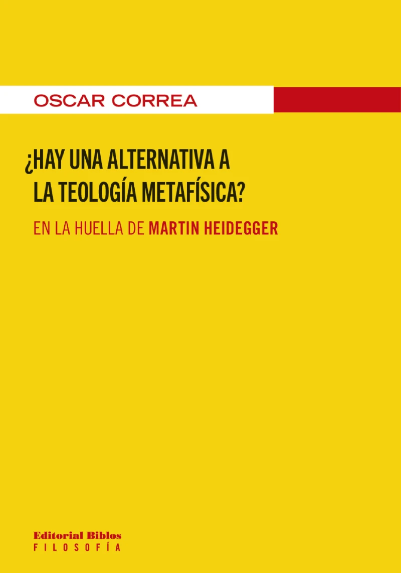 Portada: ¿Hay una alternativa a la teología metafísica?