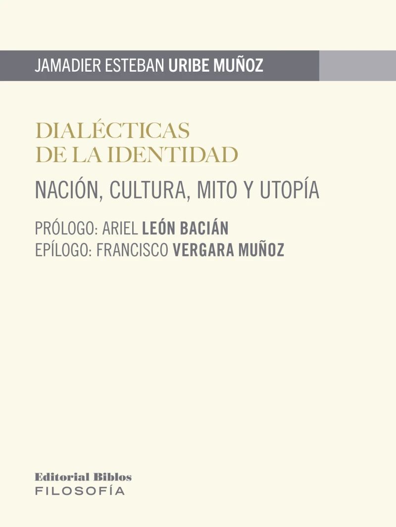 Portada: Dialécticas de la identidad