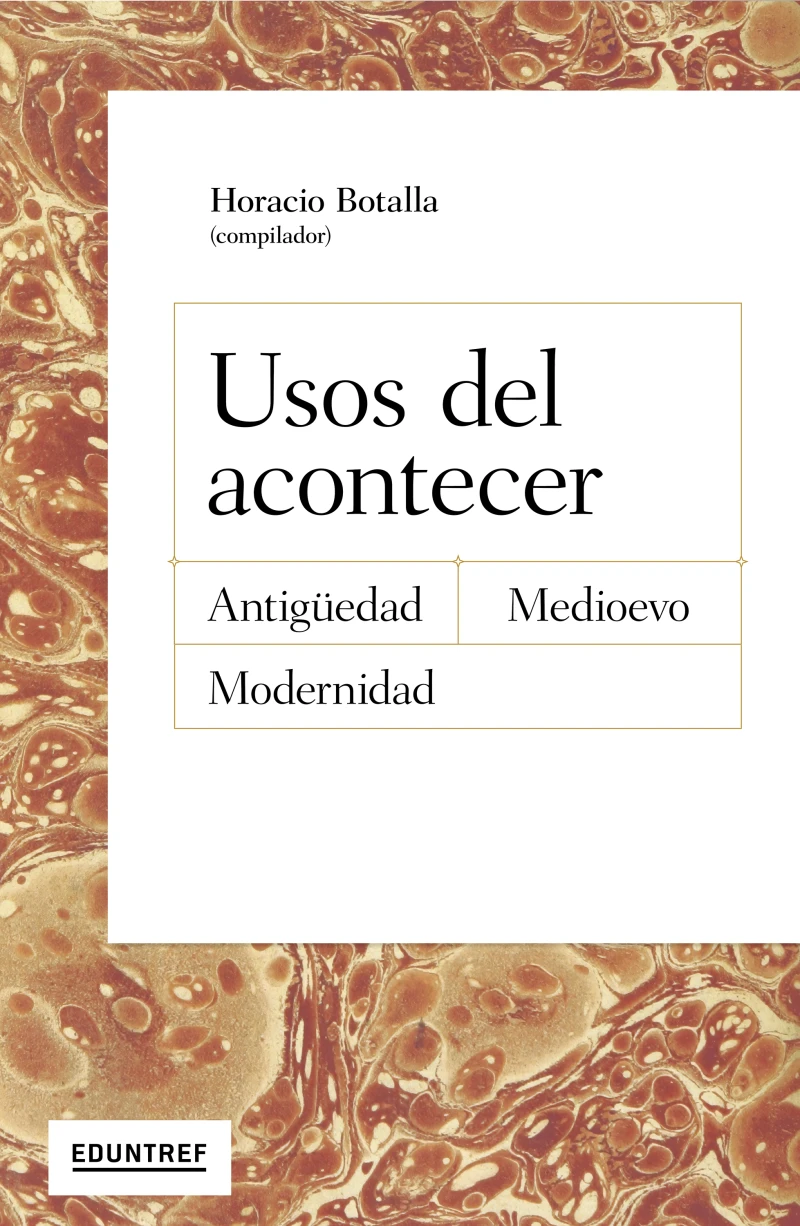 Portada: Usos del acontecer
