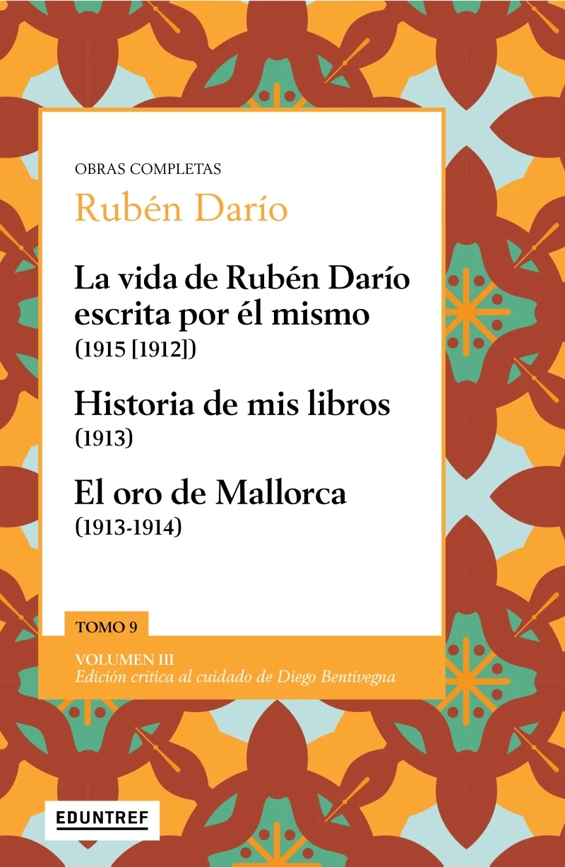 Portada: La vida de Rubén Darío escrita por él mismo (1915 [1912])