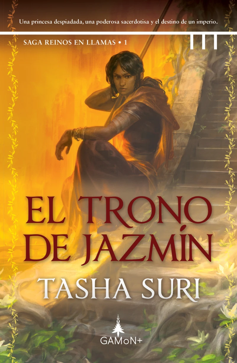 Portada: El trono de jazmín