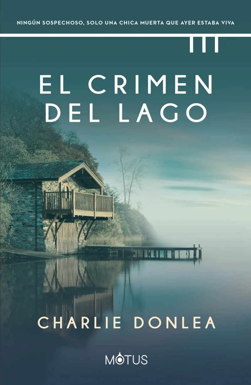 Portada: El crimen del lago (versión latinoamericana)