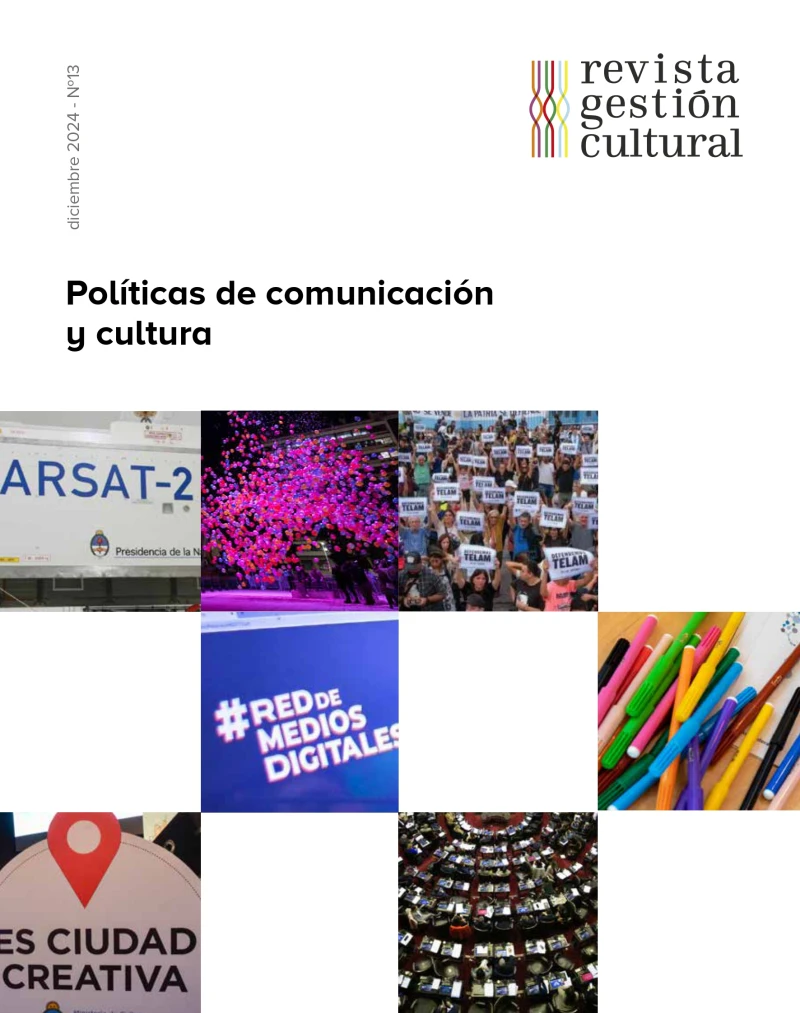Portada: Politicas de comunicación y cultura