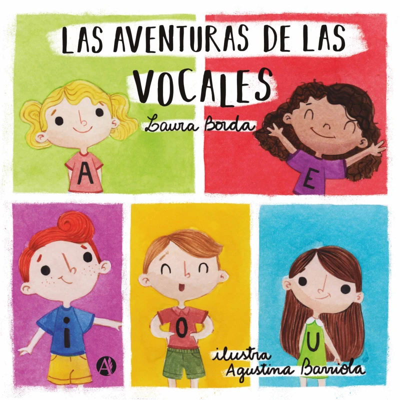 Portada: Las aventuras de las vocales