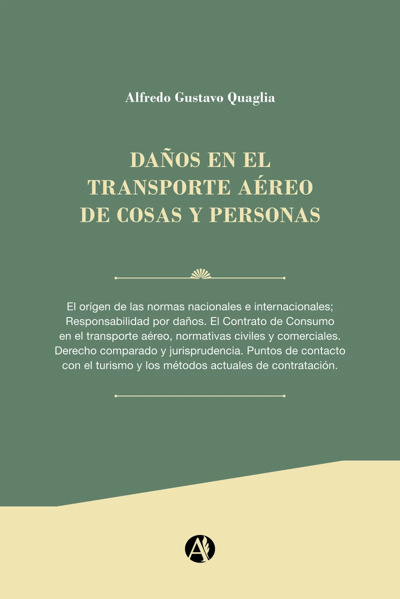 Portada: Daño en el Transporte Aéreo de cosas y personas