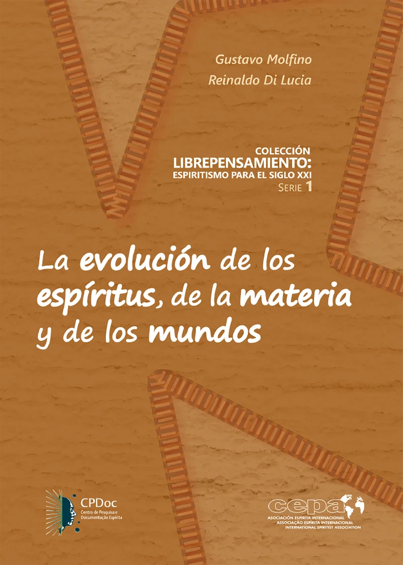 Portada: La evolución de los espíritus, de la materia y de los mundos