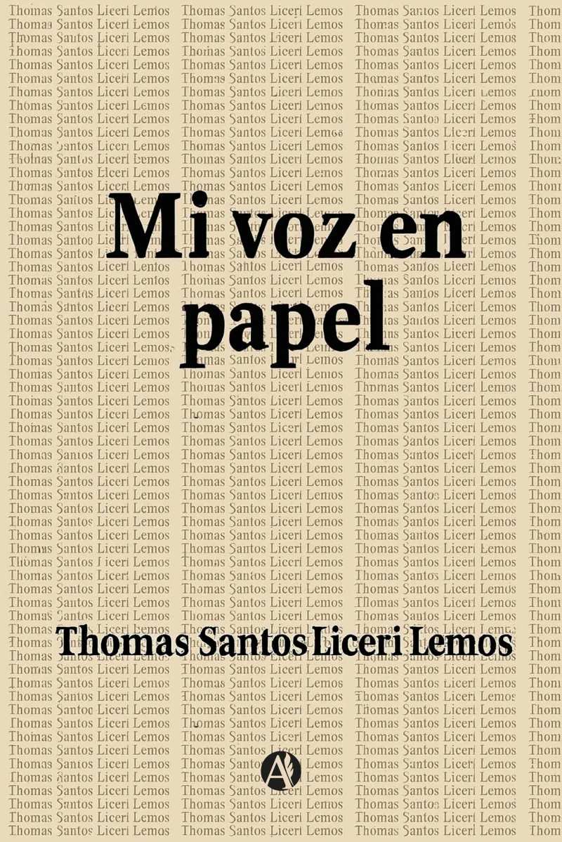 Portada: Mi voz en papel