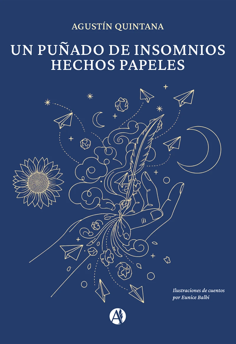 Portada: Un puñado de insomnios hechos papeles