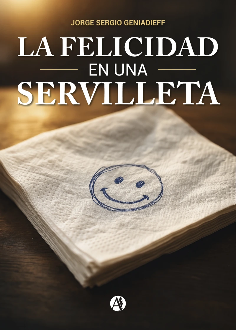 Portada: La felicidad en una servilleta